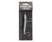 Hook Em 60G Metal Lead Weighted Lure Black Australian Made – view 1