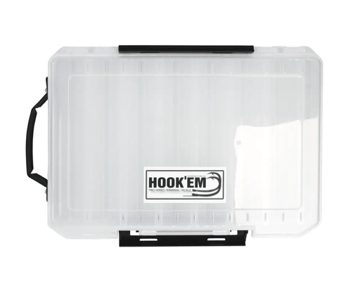 Hook Em Squid Jig Storage Box Double Sided With Carry Handle Stores 14 Jigs – view 2