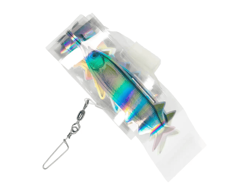 Hook Em Teaser Triple Strip Holographic 7 Fish Breather Cone – view 1
