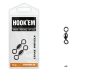 Hook Em Crane Swivel No 1 47 Kg Rating 10 Pack Australian Made – view 1