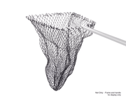 Hook Em Replacement Net Australian Made Large Coated Braid Heavy Duty 90cm Deep – view 1
