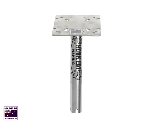 Hook Em Downrigger Base Stainless Steel Fits 30 Degree Rod Holders – view 1