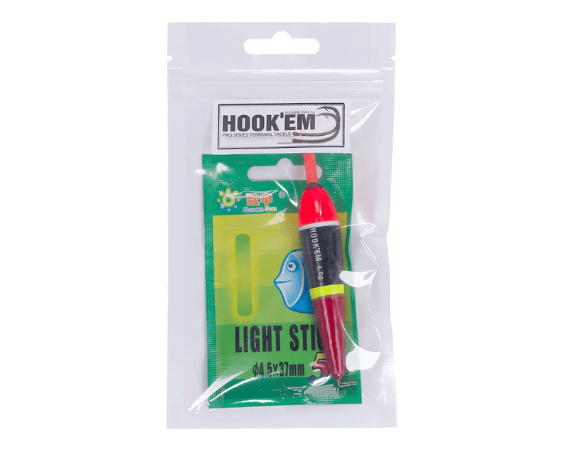 Hook Em Pencil Style Float 4G Glow Stick Attachment Includes Five Glow Sticks – view 3