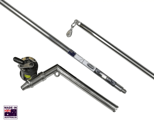 Hook Em 160cm Dredge and Teaser Boom Fully Adjustable with Reel Seat – view 1