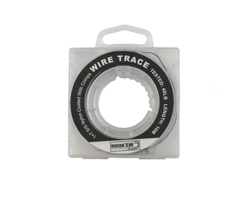 Hook Em Black Coated 1.5mm Wire Rigging Cable 200lb 146m Bulk Roll – view 3