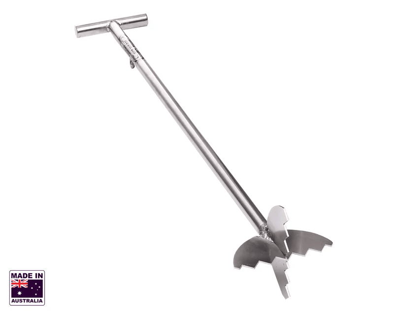 Hook Em Berley Muncher 750mm Stainless Steel Handle Australian Made