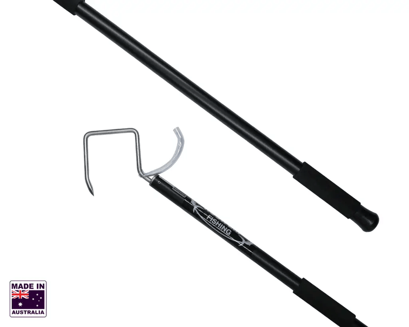Hook Em Medium/Heavy Diamond Fixed Gaff - 8 x 100mm (4 Inch) Stainless Steel Offset Head