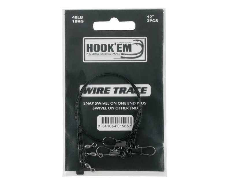Hook Em Wire Trace Rigging 400lb 7 By 7 Stainless Black Coated Wire 10m – view 3