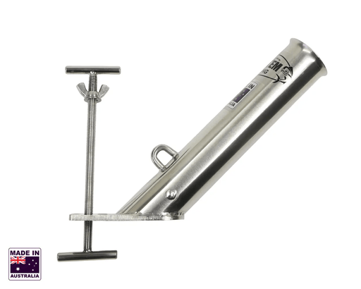 Hook Em Jetty Rod Holder Stainless Steel 44mm Opening 42mm ID 30 Degree Offset – view 2