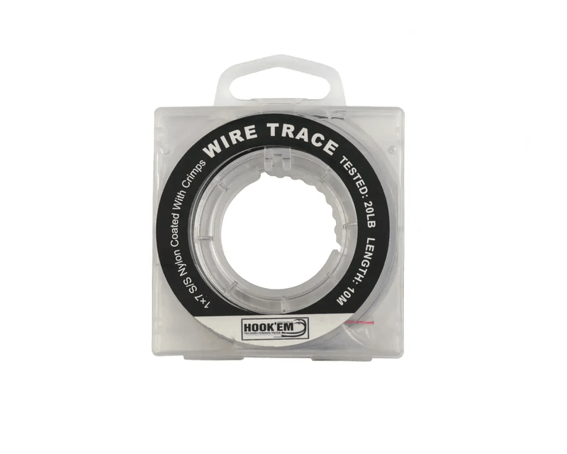 Hook Em Black Coated 1.5mm Wire Rigging Cable 200lb 146m Bulk Roll – view 1