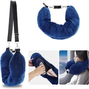 Fillable U-Shaped Travel Neck Pillow (available in 3 colours) – view 6