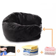 Fillable U-Shaped Travel Neck Pillow (available in 3 colours) – view 7