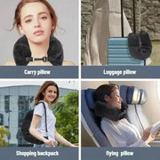 Fillable U-Shaped Travel Neck Pillow (available in 3 colours) – view 5