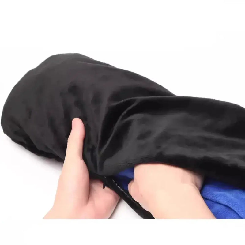 Fillable U-Shaped Travel Neck Pillow (available in 3 colours) – view 11