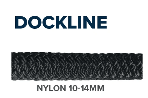 Fineline Nylon Dockline 100m Reel Durable 8 To 24mm UV Stabilized Marine Mooring Rope For Yachts – view 1