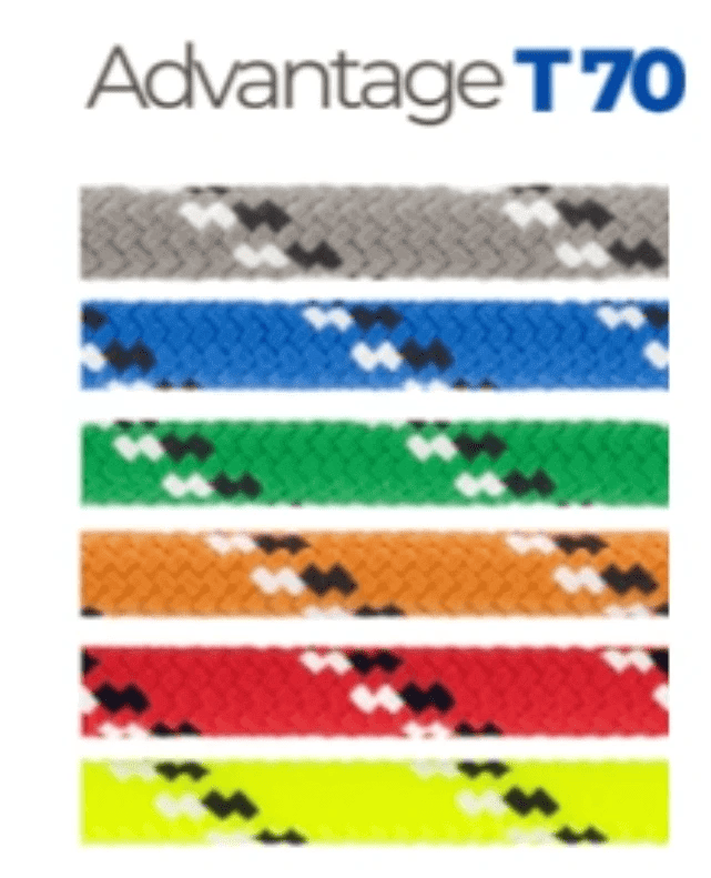 Advantage Trosar Fineline Rope Advantage - T70 (Trosar) by 100M Advantage Trosar T70 100M Multicolor Rope