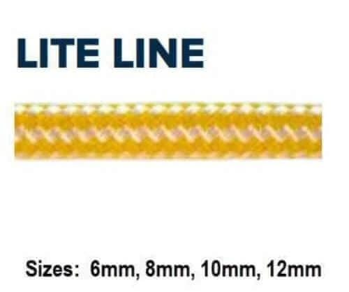 Lite Line Rope 6mm 8mm 10mm 12mm By Fineline Lightweight Floating Marine Rope For Boat Owners And DIY Enthusiasts