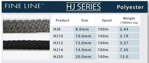 Fineline HJ Series Lead Rope 100m Soft Polyester For Horses And Dogs All-Season Durability – view 1