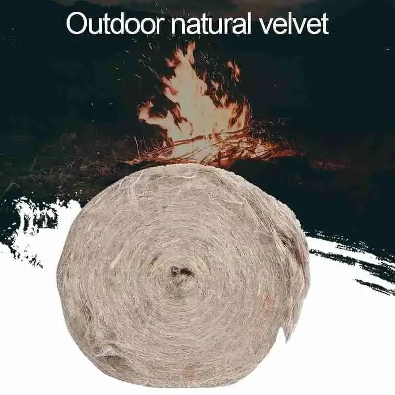 9eight5 Tools & Kits (multipurpose) Fire Starter - Natural Jute tinder Fire Starter - Natural Jute tinder