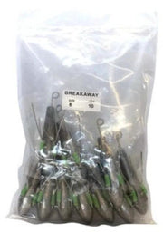 Fishing and Leisure SINKERS Breakaway Sinker Size 5 oz Single Breakaway Sinker 5 Oz By Fishing And Leisure