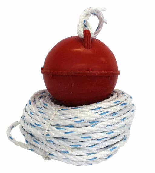 Fishing and Leisure Buoys and Fenders Rope And Plastic red Float Pack 30M Fishing and Leisure Rope and Plastic Red Float Pack