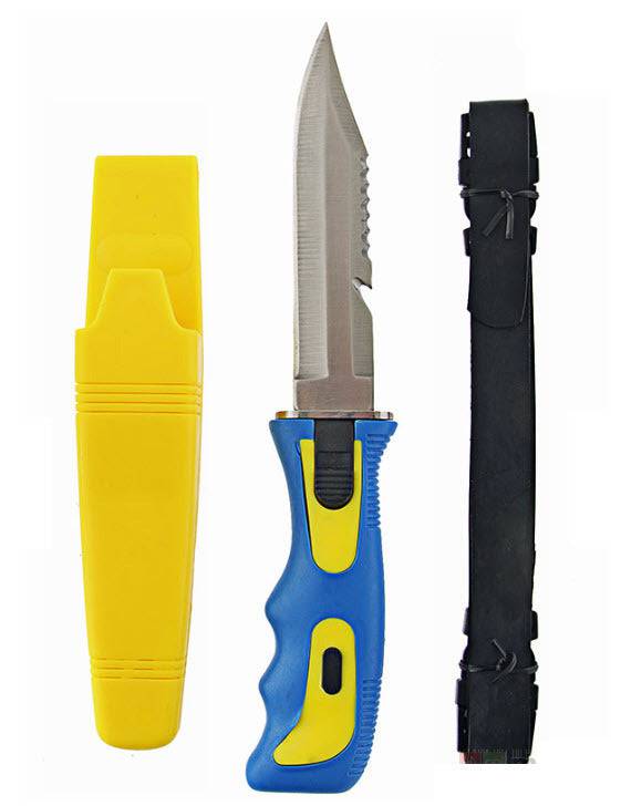 Fishing and Leisure Diving Knives Anglers Mate Dive Knife with Sheath Anglers Mate Dive Knife With Sheath Sharp And Reliable