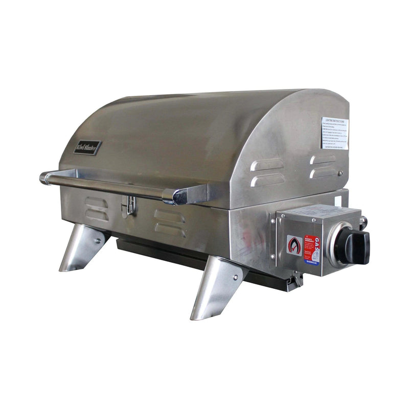 Kiwi Sizzler Gas BBQ - Solid Top 316S/S with Flame Guard – view 2
