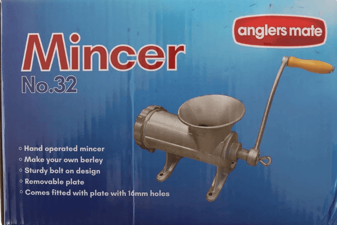 Fishing and Leisure General Anglers Mate Bolt On Mincer Size 32 Anglers Mate Bolt On Mincer Size 32 Heavy Duty Benchtop