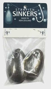 Fishing and Leisure General Spoon Sinkers size 6 Small Bags Spoon Sinkers Fishing And Leisure Size 6 Small Bags