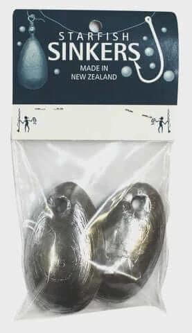 Fishing and Leisure General Spoon Sinkers size 6 Small Bags Spoon Sinkers Fishing And Leisure Size 6 Small Bags