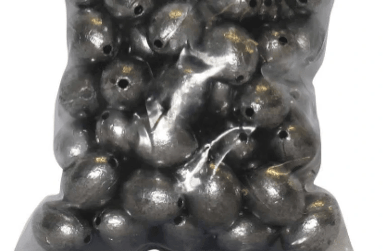 Fishing and Leisure SINKERS Egg Sinker Bulk Pack 1/4oz (100 per pack) Fishing And Leisure Egg Sinker Bulk Pack Quarter Ounce