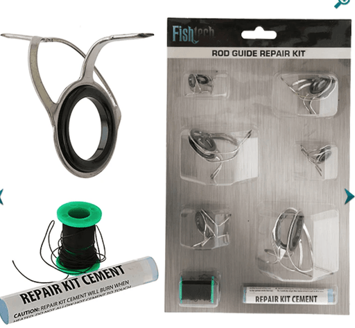 Fishtech Rod Repair kits Fishtech Rod Guide Repair Kit - 12 Piece Fishtech Rod Guide Repair Kit 12 Essential Tools