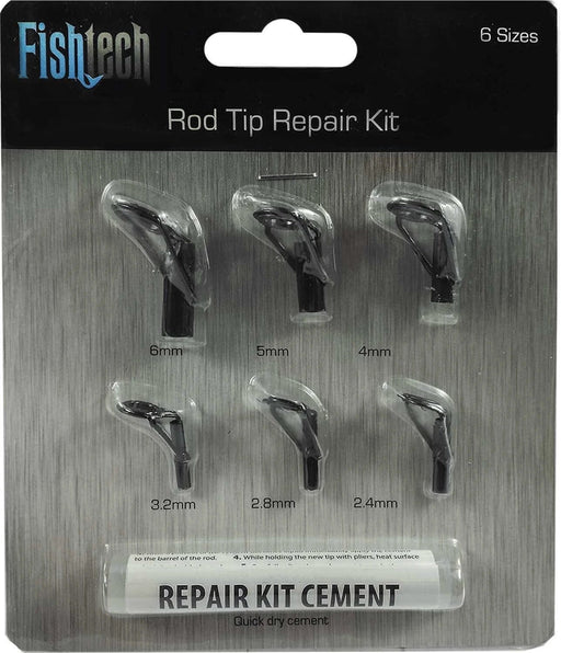 Fishtech Rod Tip Repair Kit Fishtech Rod Tip Repair Kit Fishtech Rod Tip Repair Kit Fast Rod Tip Fix Solutions