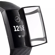 Habicare Watch case Protective Case for Fitbit Charge 3 / 4 (Black) Protective Case for Fitbit Charge 3 / 4 (Black)