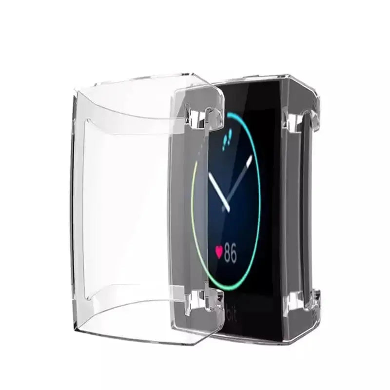 Habicare Watch case Protective Case for Fitbit Charge 3 / 4 (Clear) Protective Case for Fitbit Charge 3 / 4 (Clear)
