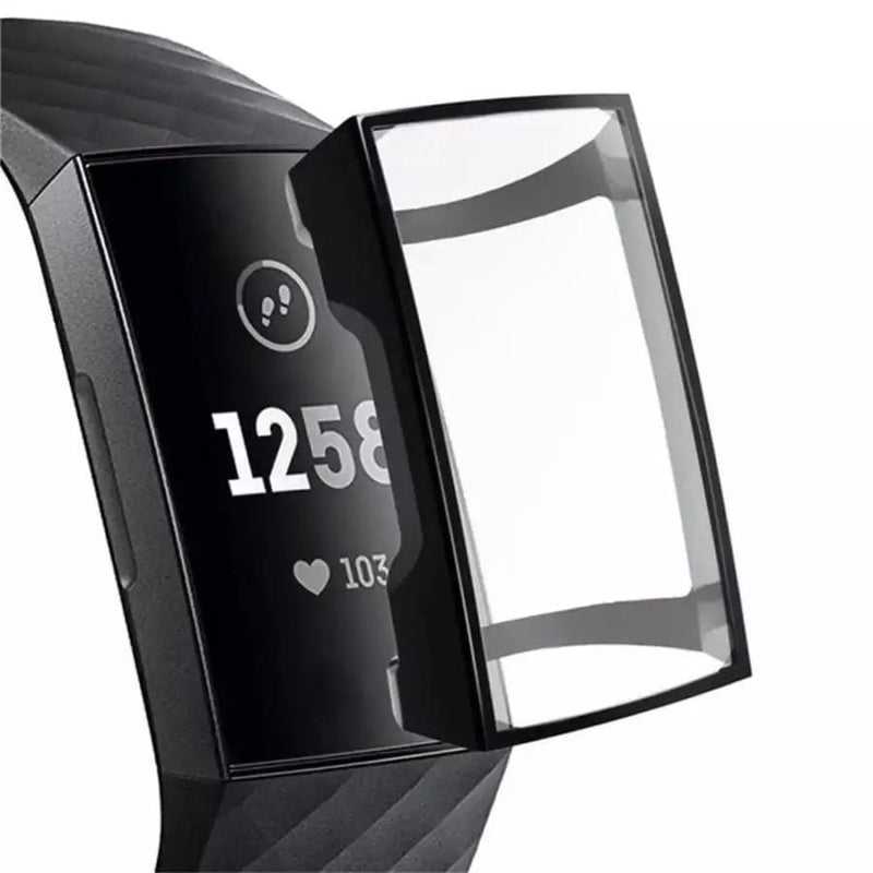 That Watch Shop Watch case Protective Case for Fitbit Charge 3 / 4 (Black) Protective Case for Fitbit Charge 3 / 4 (Black)