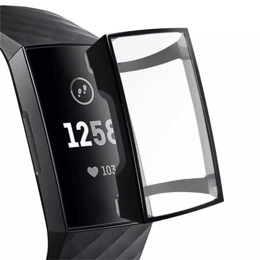 That Watch Shop Watch case Protective Case for Fitbit Charge 3 / 4 (Black) Protective Case for Fitbit Charge 3 / 4 (Black)