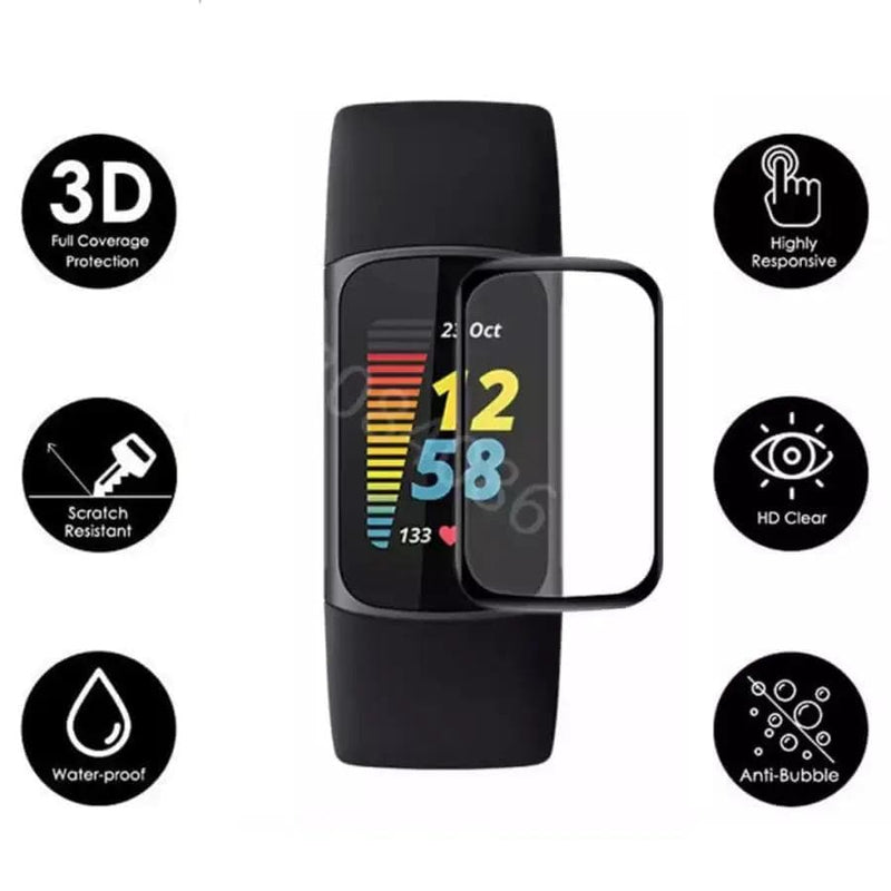 Screen Protectors for Fitbit Charge 3 / 4 (Pack of 2) – view 2