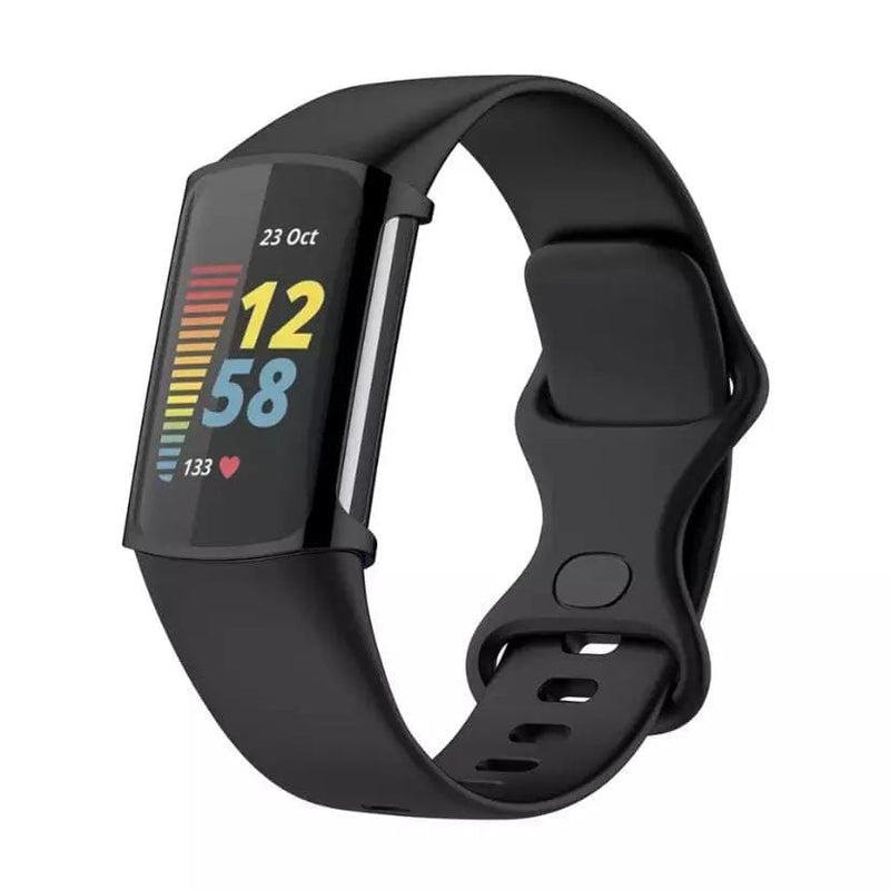 That Watch Shop Watch case Protective Case for Fitbit Charge 5 (Black) Protective Case for Fitbit Charge 5 (Black)