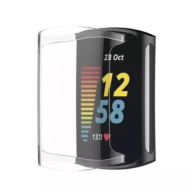 That Watch Shop Watch case Protective Case for Fitbit Charge 5 (Clear) Protective Case for Fitbit Charge 5 (Clear)