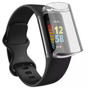 Habicare Watch case Protective Case for Fitbit Charge 5 (Clear) Protective Case for Fitbit Charge 5 (Clear)