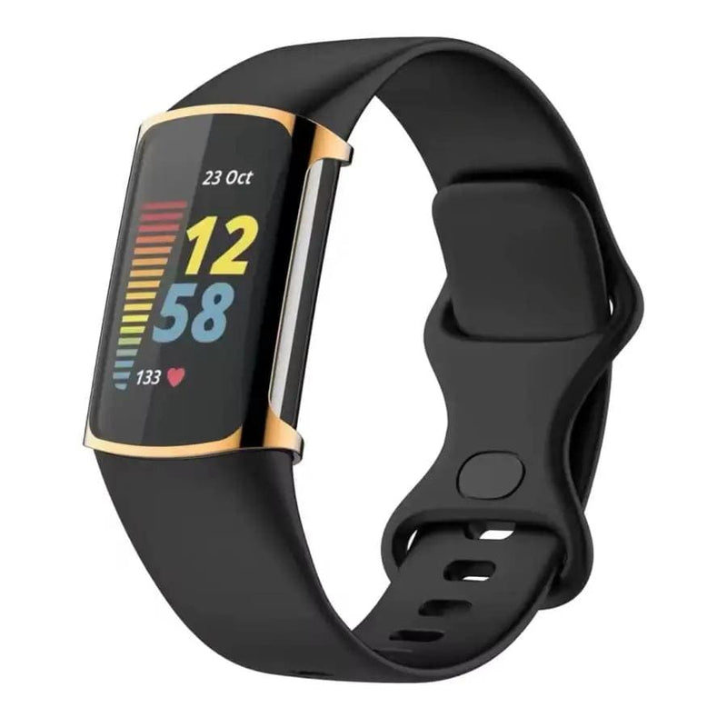 That Watch Shop Watch case Protective Case for Fitbit Charge 6 (Gold) Protective Case for Fitbit Charge 6 (Gold)