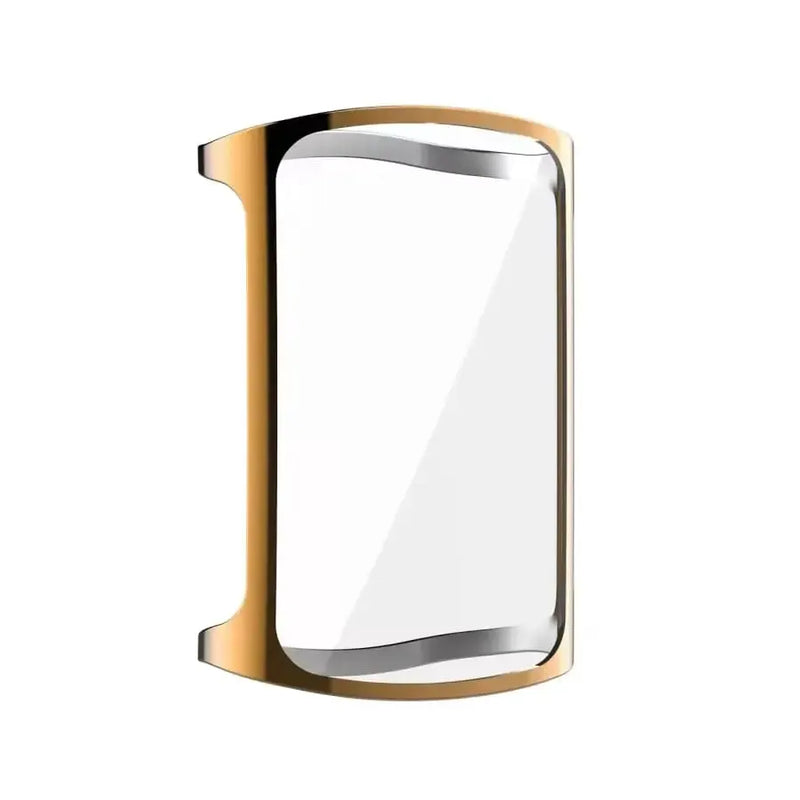 Habicare Watch case Protective Case for Fitbit Charge 6 (Gold) Protective Case for Fitbit Charge 6 (Gold)