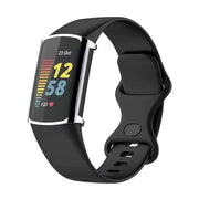 Habicare Watch case Protective Case for Fitbit Charge 6 (Silver) Protective Case for Fitbit Charge 6 (Silver)