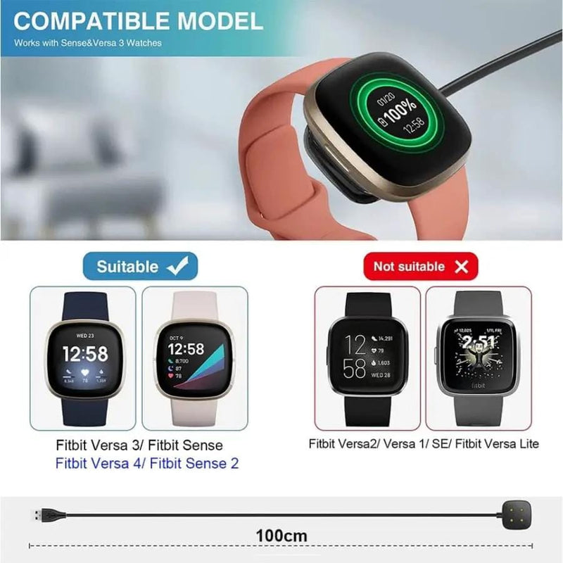 Charger for Fitbit (Versa 4 / Versa 3 / Sense 2 / Sense) – view 4