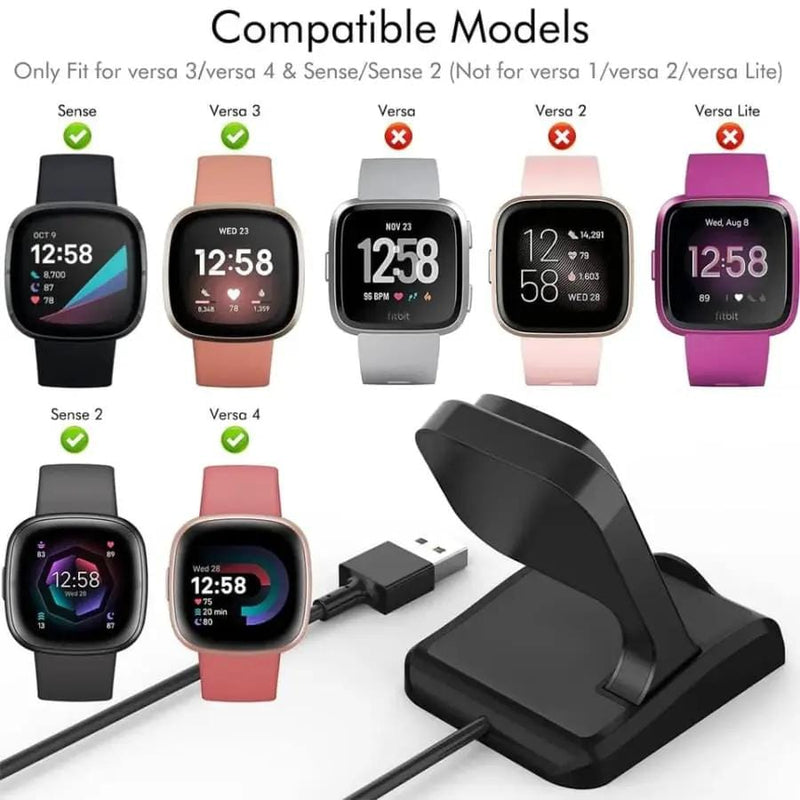 Charger Stand for Fitbit (Versa 4 / Versa 3 / Sense 2 / Sense) – view 4