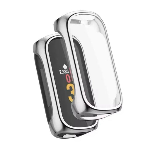 That Watch Shop Watch case Protective Case for Fitbit Inspire 2 (Silver) Protective Case for Fitbit Inspire 2 (Silver)