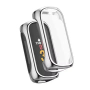 Habicare Watch case Protective Case for Fitbit Inspire 2 (Silver) Protective Case for Fitbit Inspire 2 (Silver)