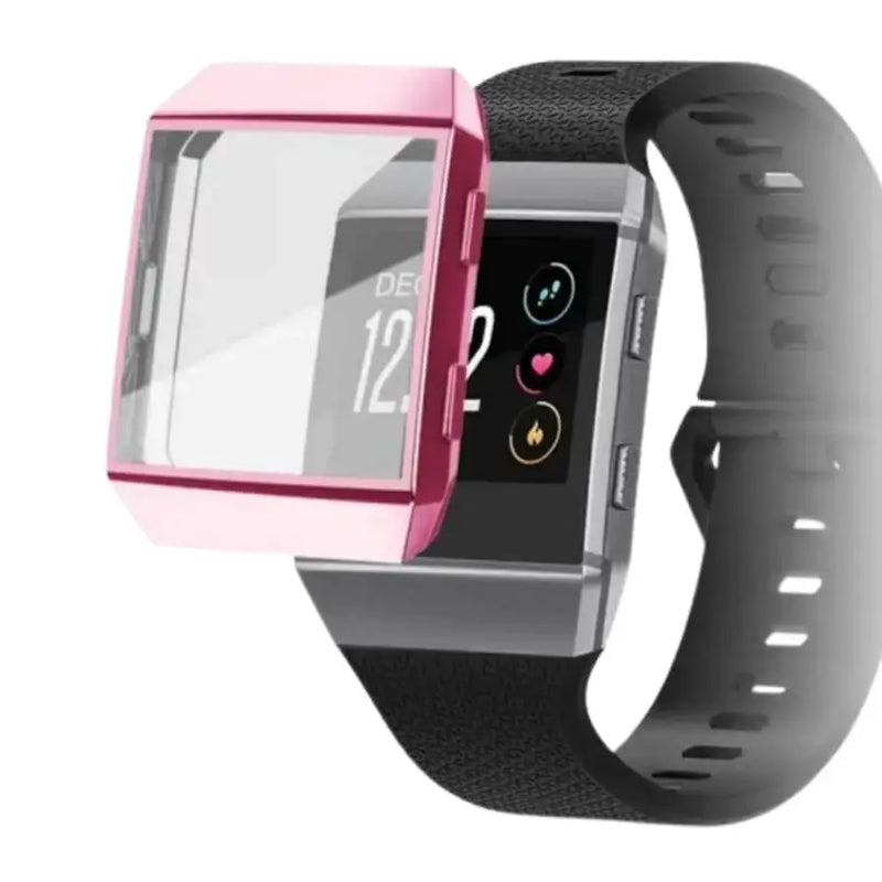 Habicare Watch case Protective Case for Fitbit Ionic (Pink) Protective Case for Fitbit Ionic (Pink)