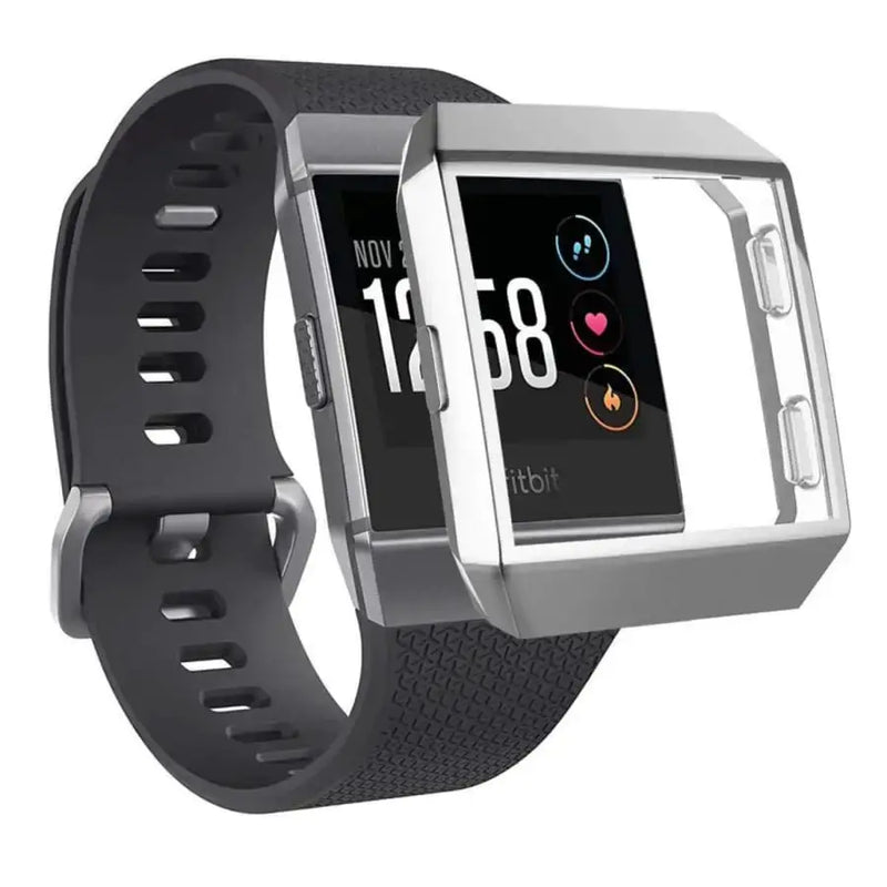 Habicare Watch case Protective Case for Fitbit Ionic (Silver) Protective Case for Fitbit Ionic (Silver)